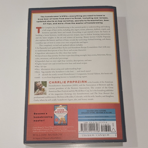 New The Complete Joy of Home Brewing Great Gift Idea - Picture 2 of 2